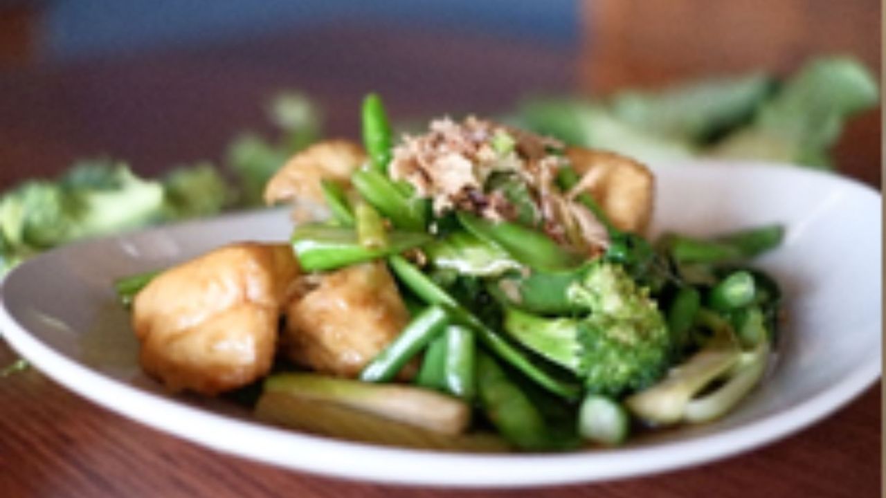 Asian Green Tofu