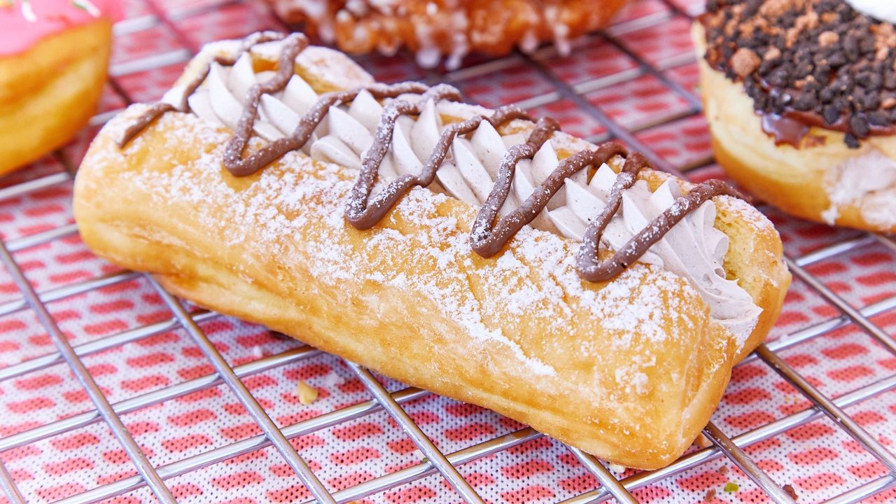 Nutella Cream Long John