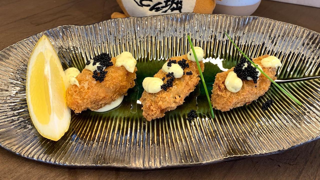 Fried Kaki  (3pcs)