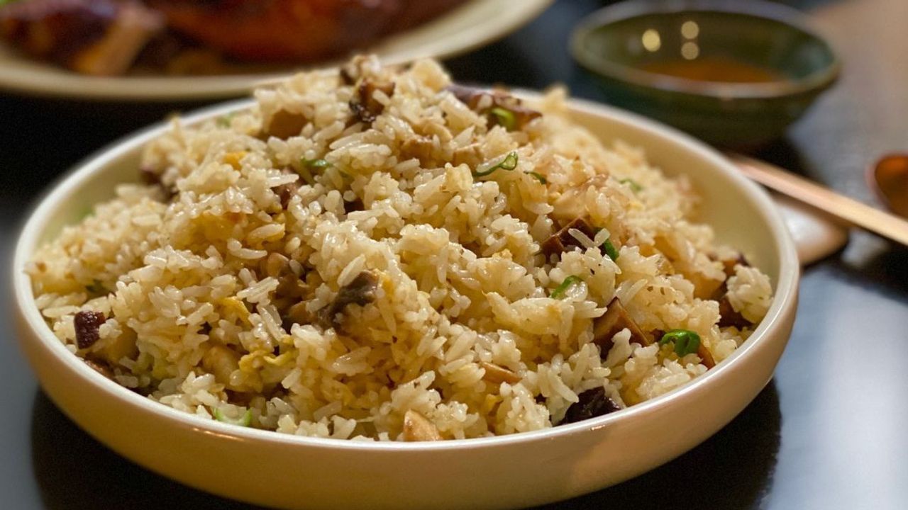 Mushroom Truffle Fried Rice