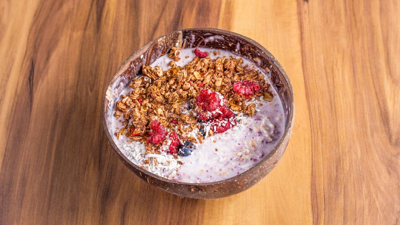 Berry Choc Bircher Bowl