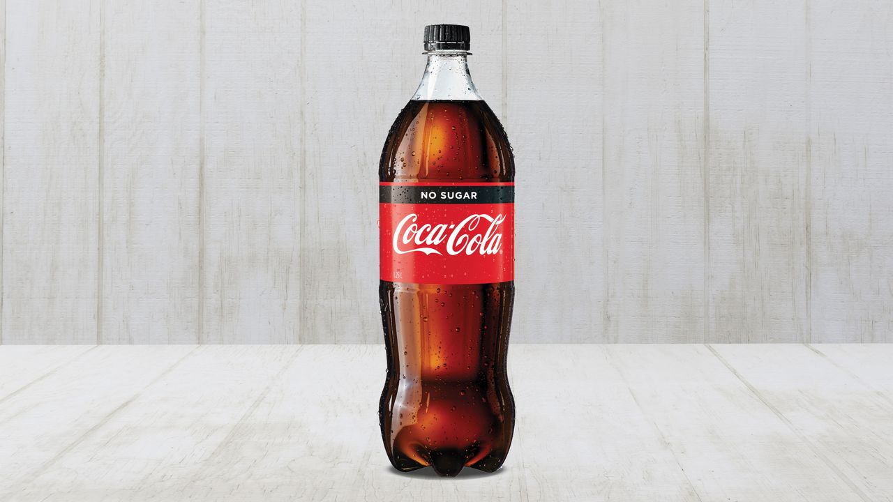 Coca-Cola No Sugar 1.25L Bottle