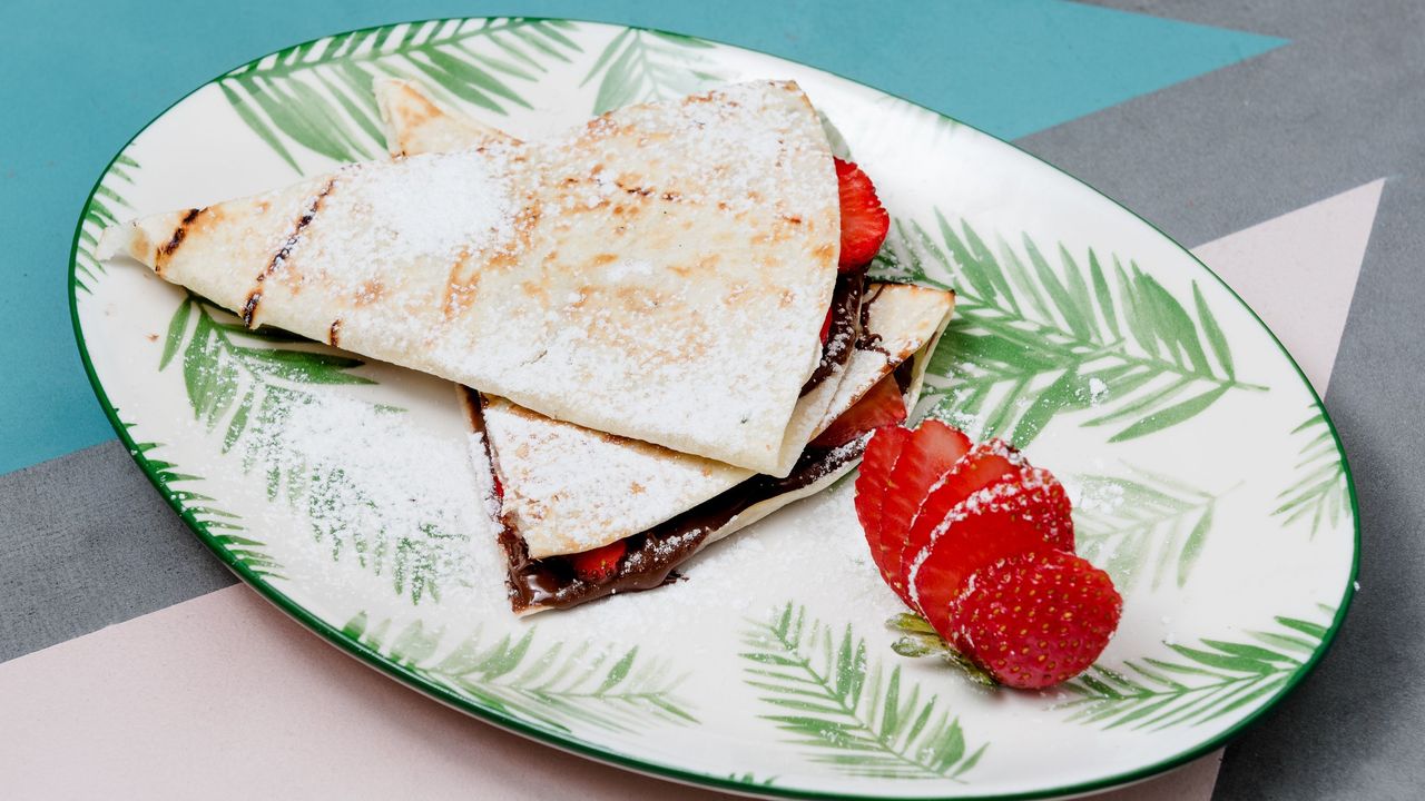 Quesadilla Nutella