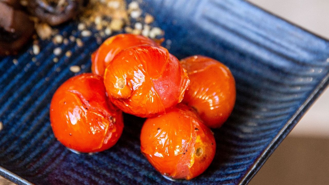 Blistered Cherry Tomatoes
