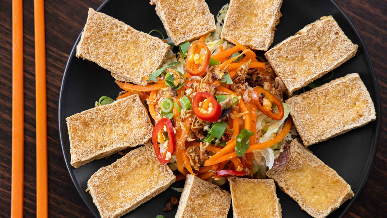 Bucket Chilli Fried Tofu