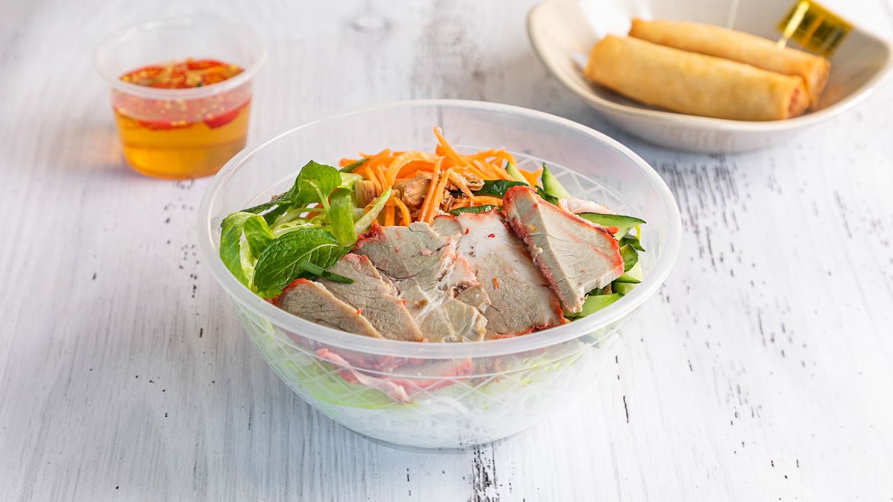 BBQ Pork Salad