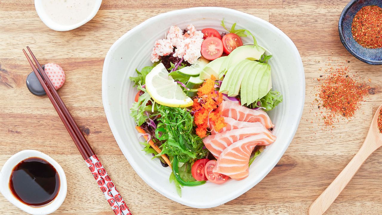 Salmon and Avocado Salad