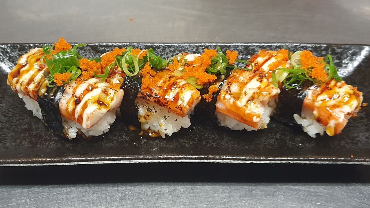 Grilled Crab Stick Nigiri