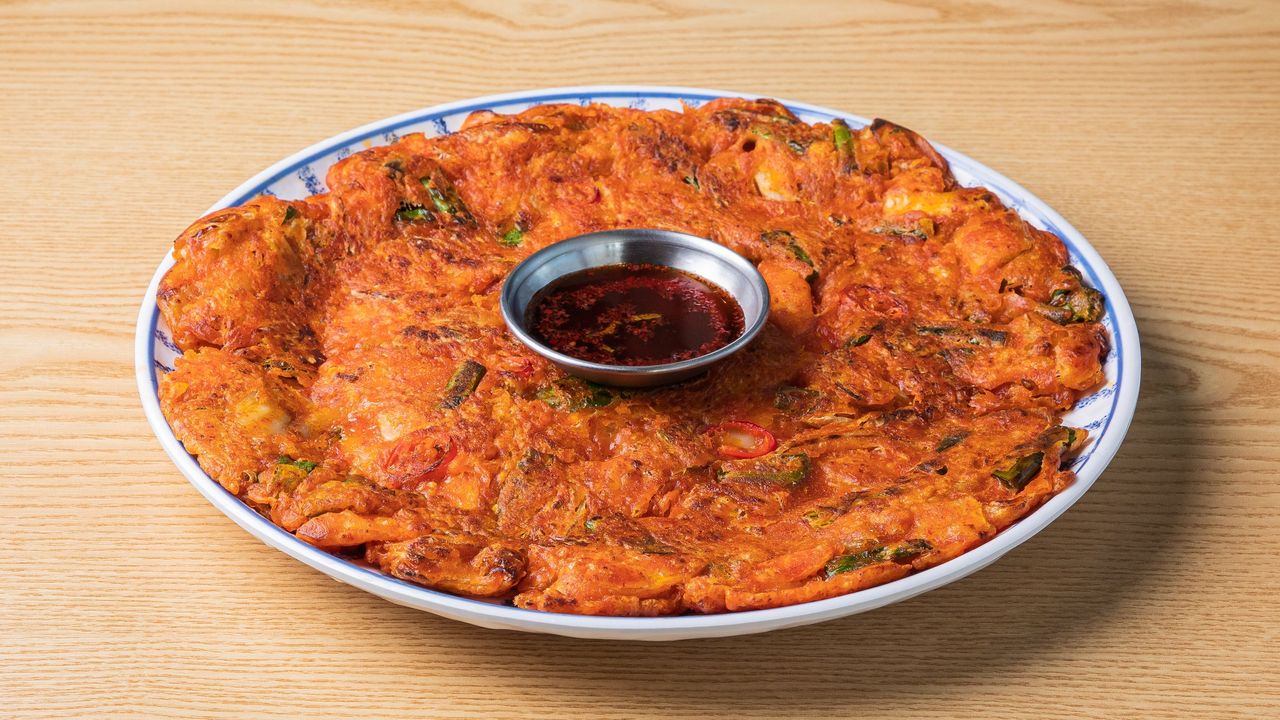 Kimchi Pancake (V) (Mild)
