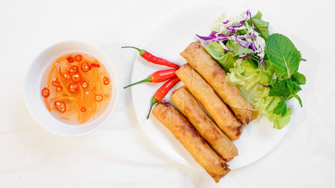 Vietnamese Pork Spring Rolls