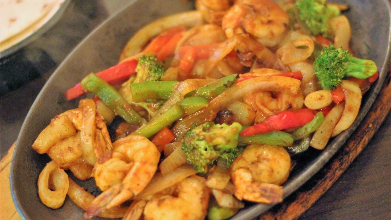 Prawns Fajitas