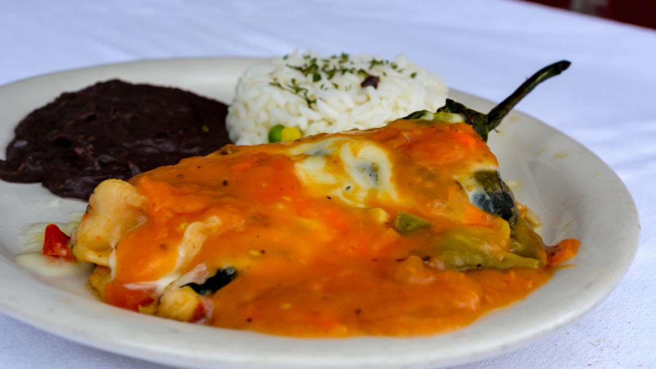 9. Sea Food Chile Relleno