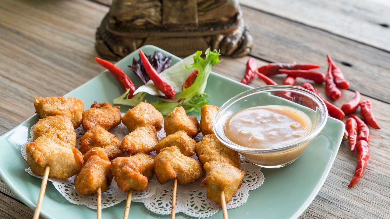 Chicken Satay Skewers
