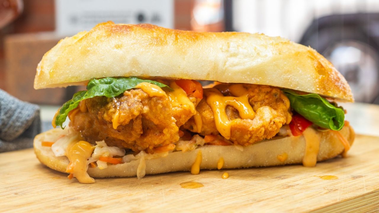 Fried Chicken Baguette