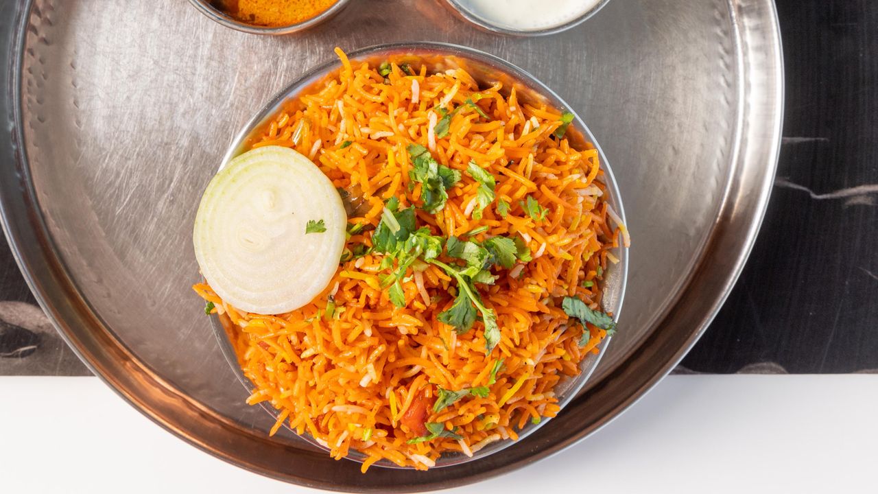 9. Butter Chicken Biryani