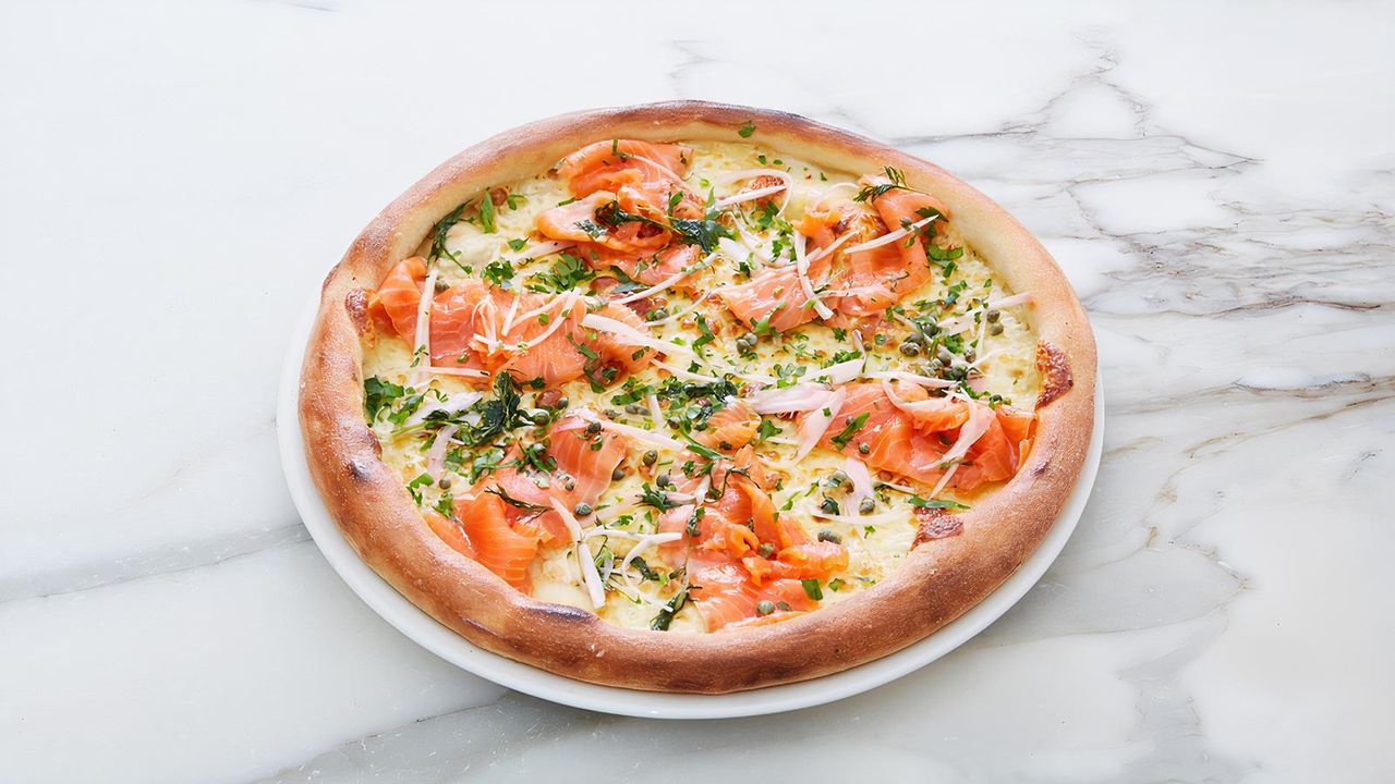 Smoked Salmon Pizza