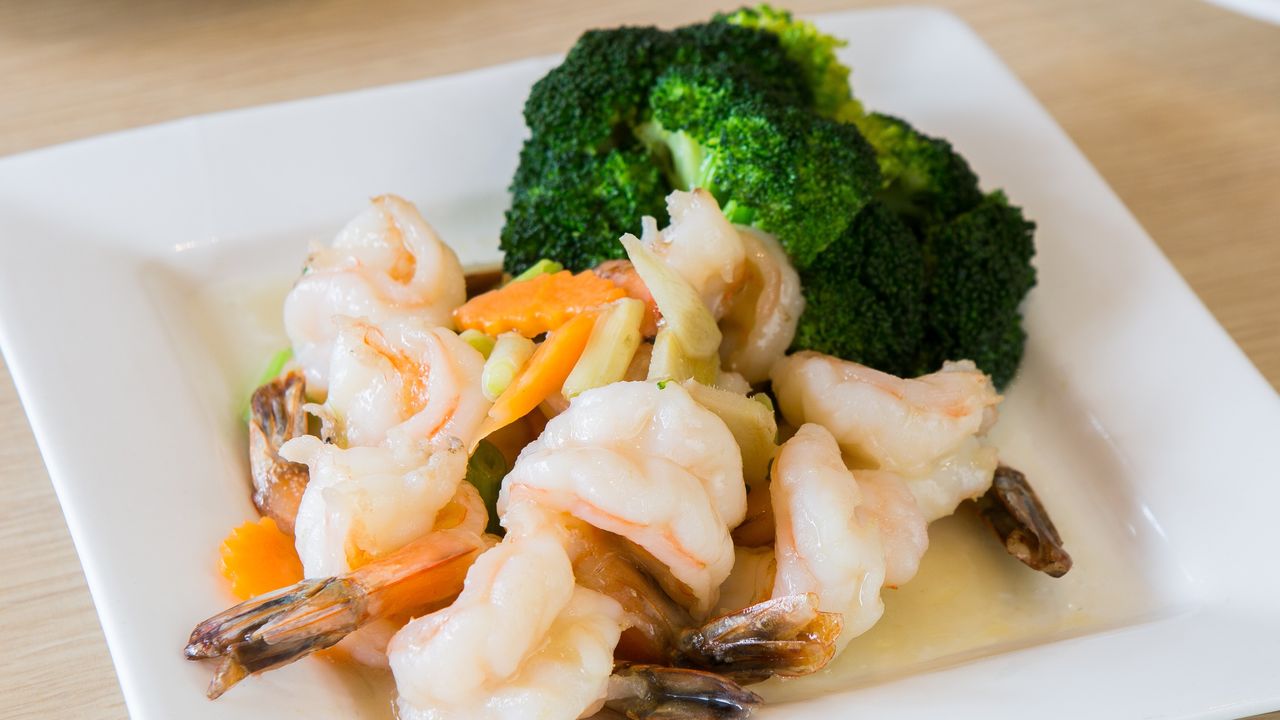 Pan Fried King Prawns in Shells