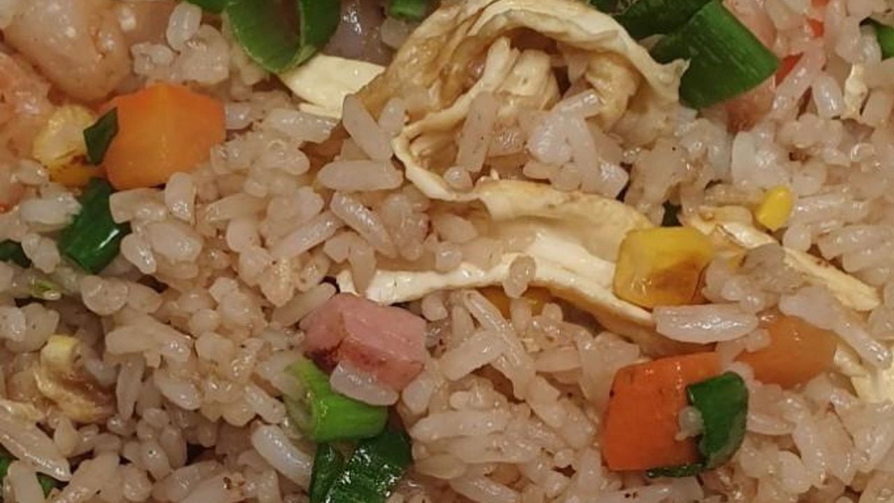 Ham & Prawns Fried Rice