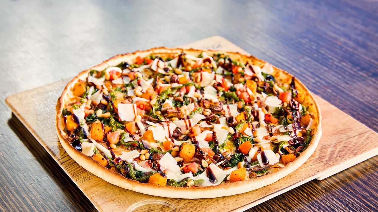 The True Vegetarian Pizza