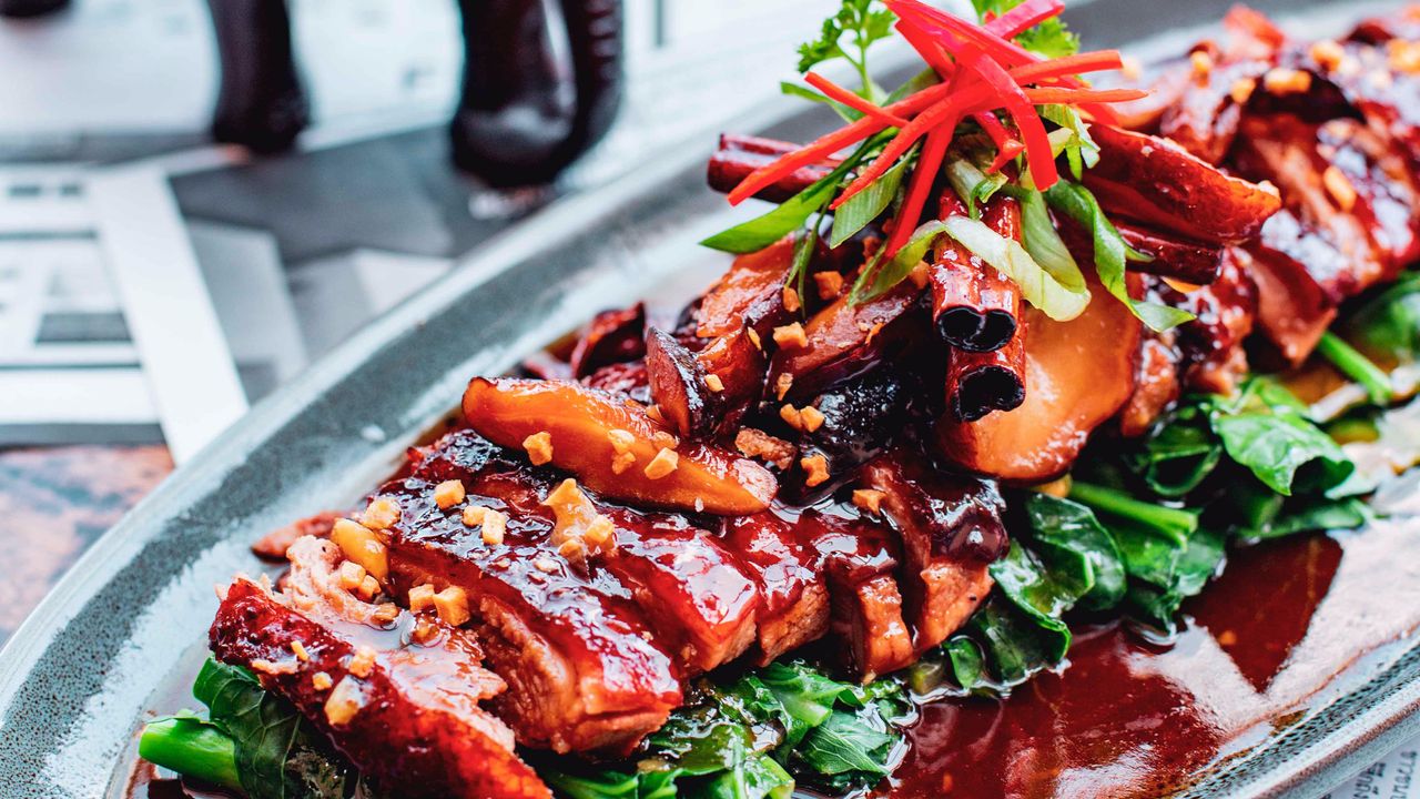 Duck with Plum Sauce
