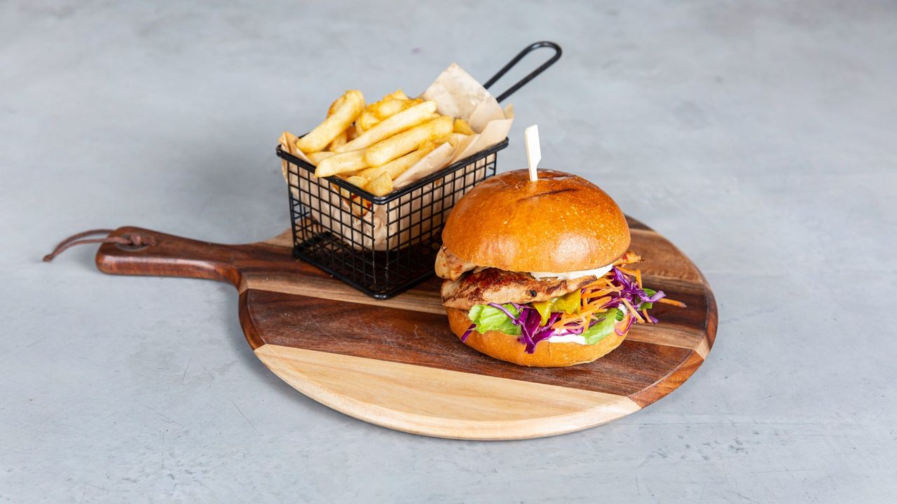 Teriyaki Chicken Burger