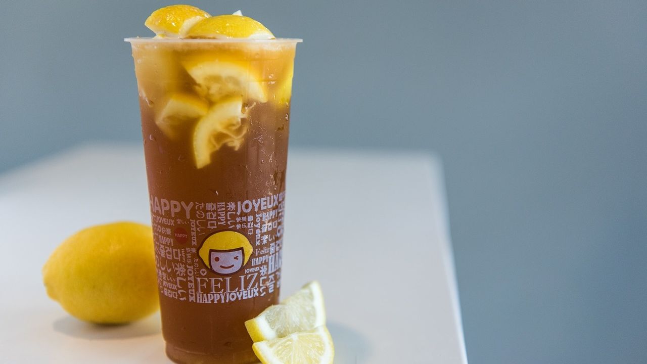 Freshly Squeezed Lemon Green Tea