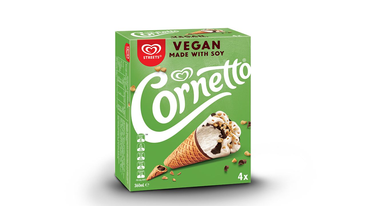 Cornetto Vegan Vanilla (4 Pack)