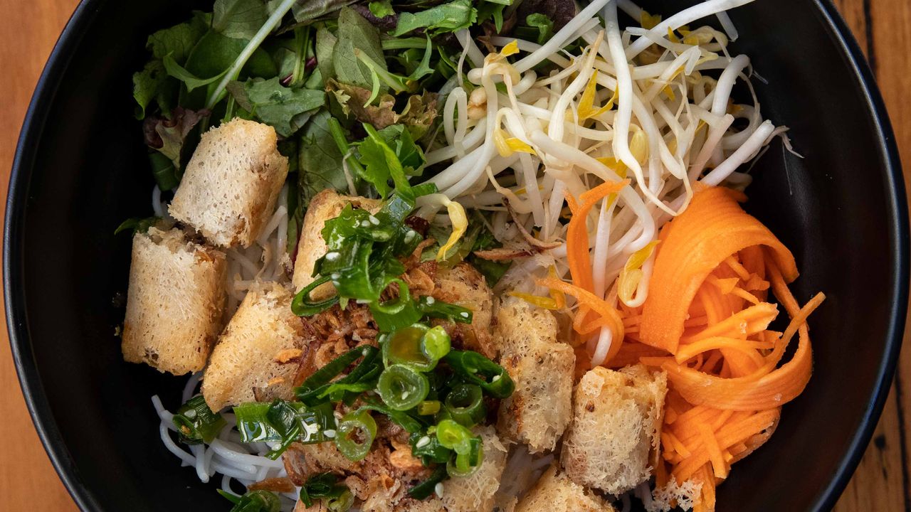 Hanoi Vegetarian Net Spring Roll Salad (GF)