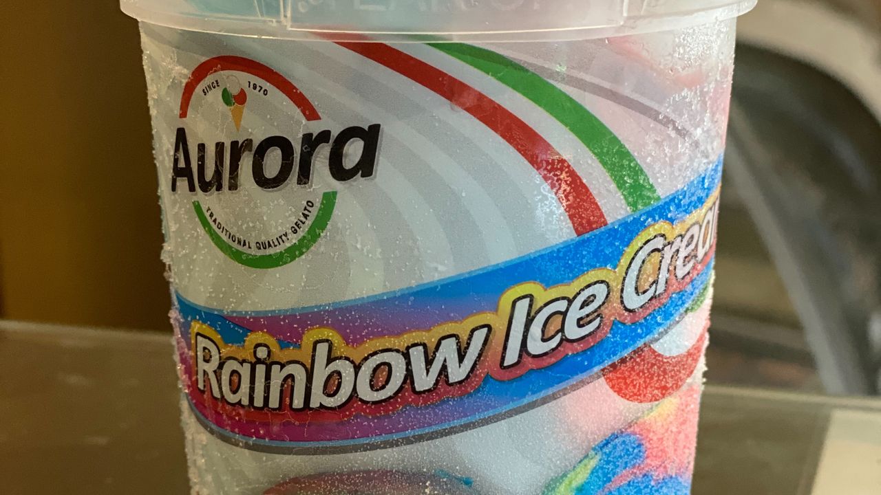Aurora Rainbow Ice Cream 500ml