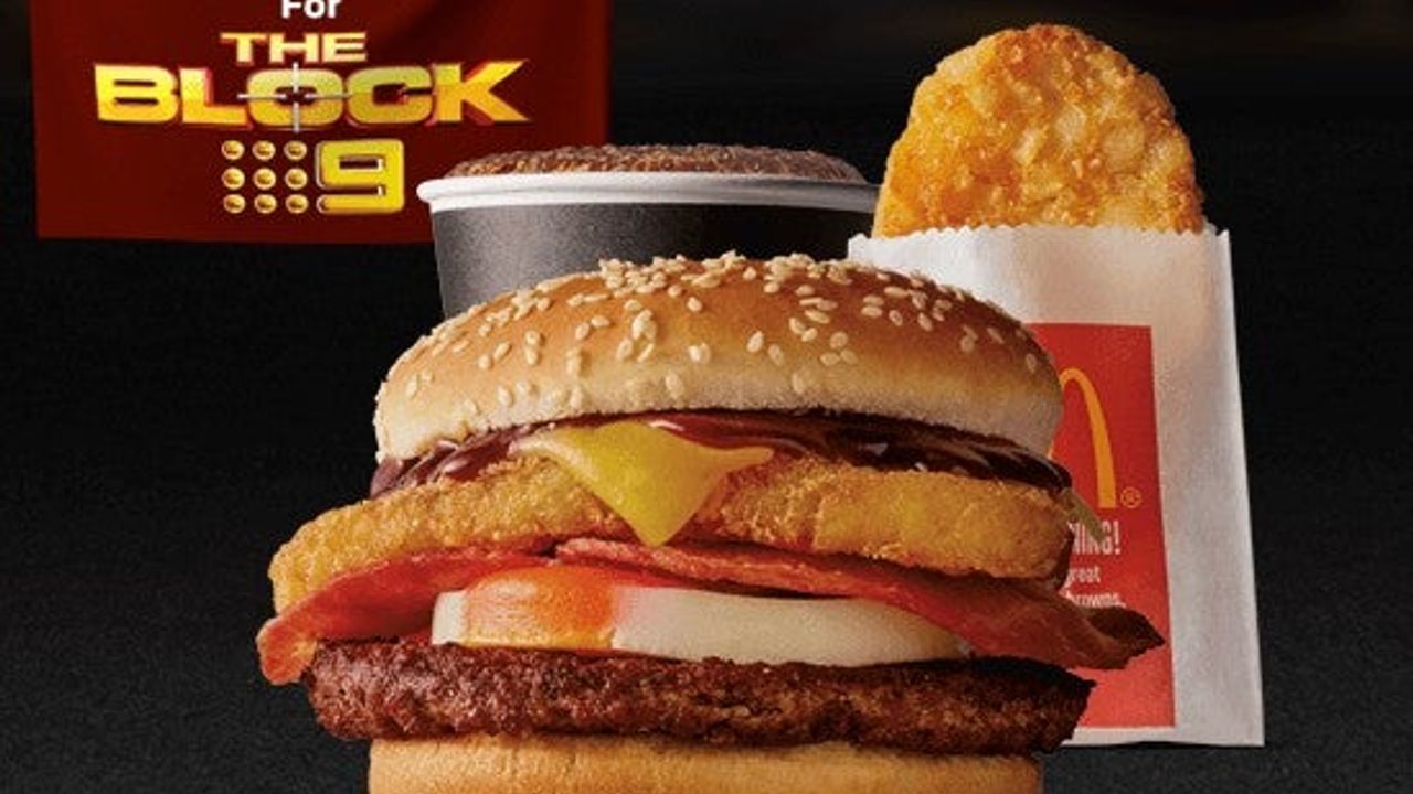 Big Brekkie Burger Meal