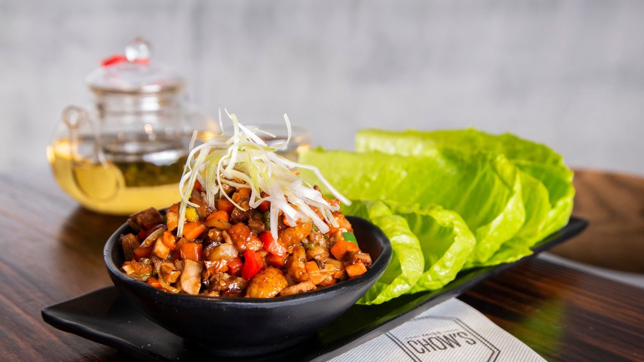 Sang Choy Bao Chicken and Vegetables