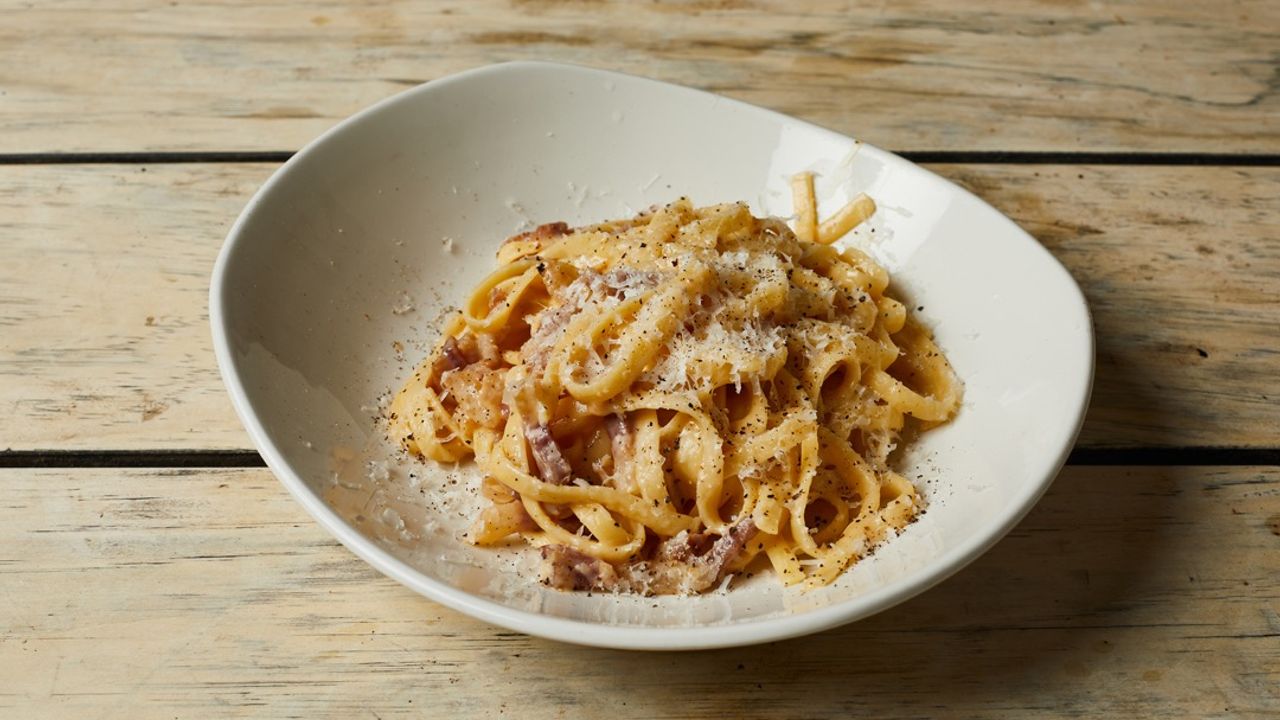 Fettucine Carbonara