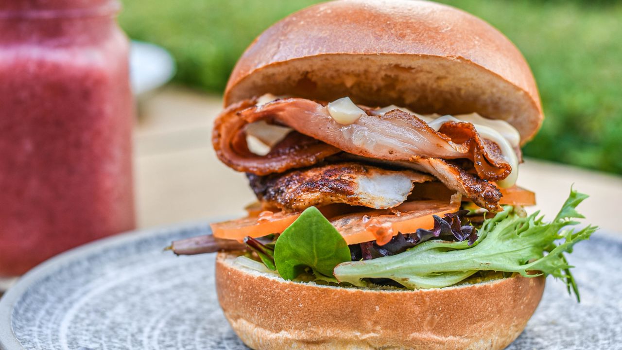 Grilled Chicken Burger