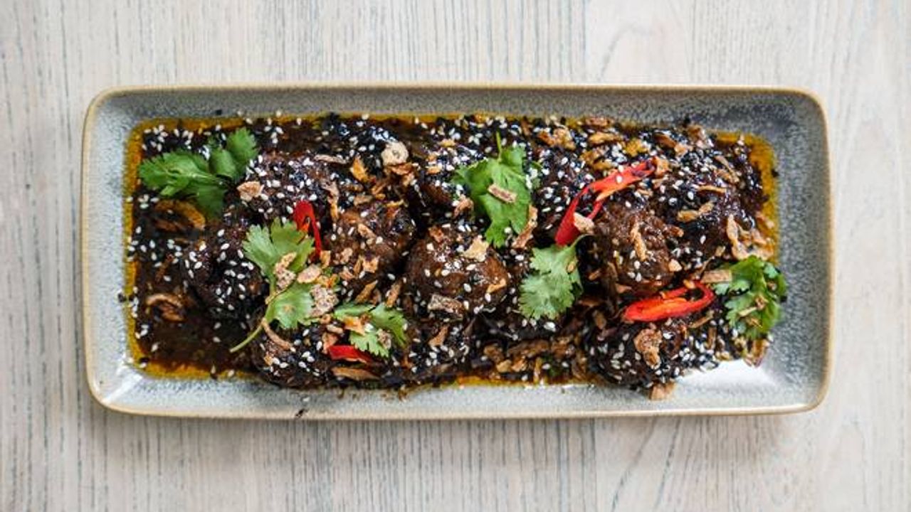 Mongolian Wagyu Beef Meatballs
