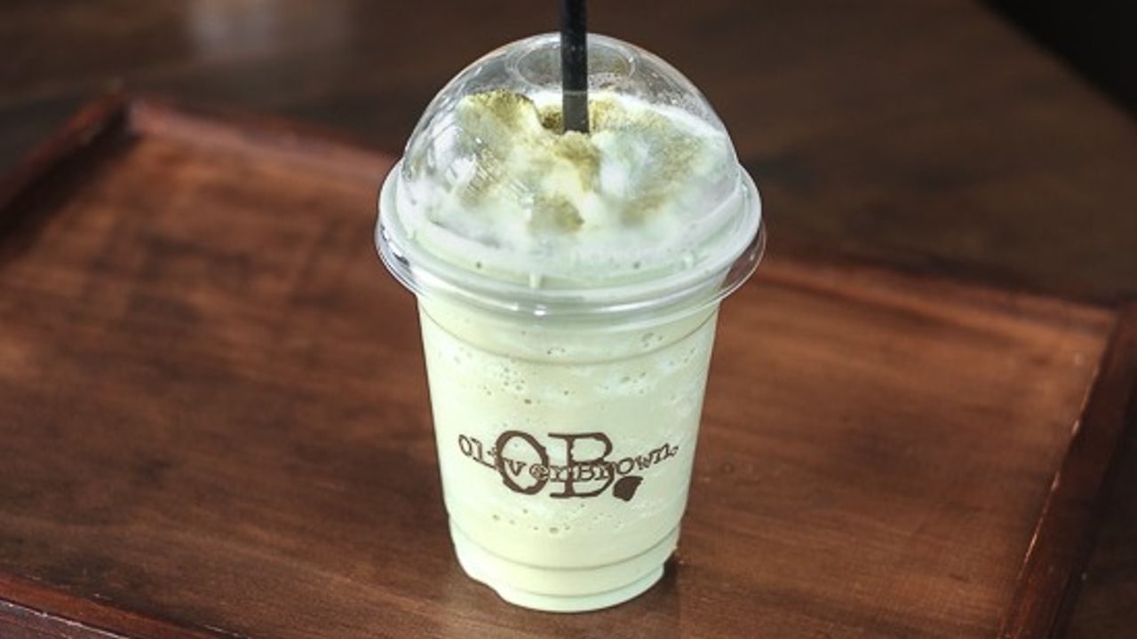 Iced Green Tea Latte