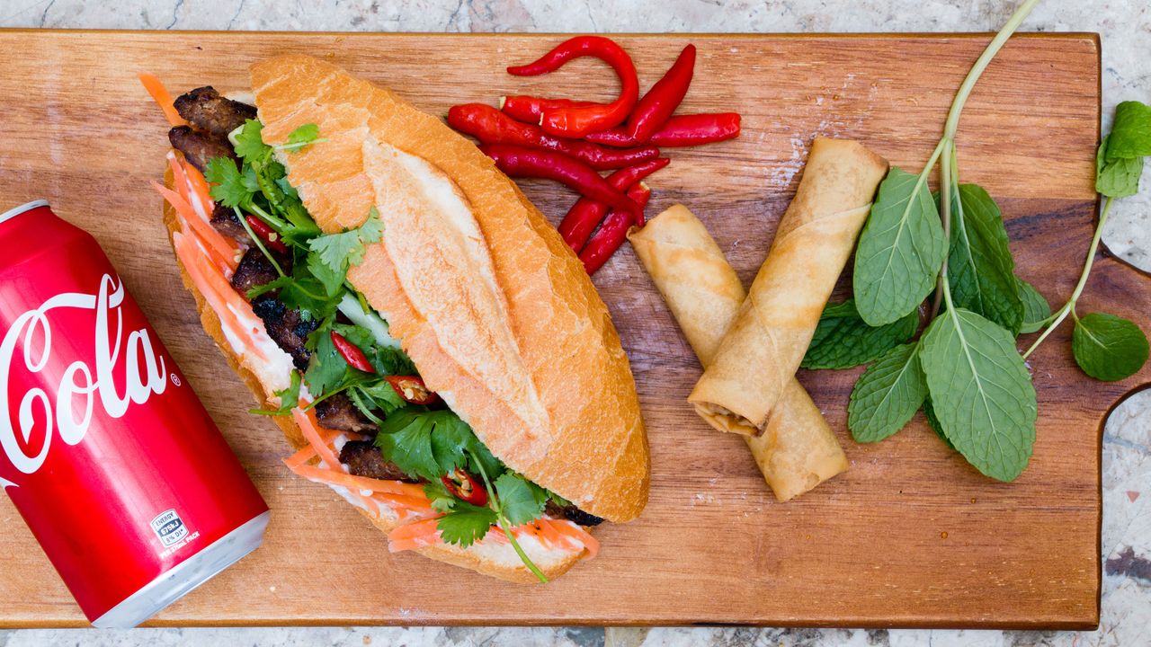 2 Spring Rolls + Canned Drink/Water