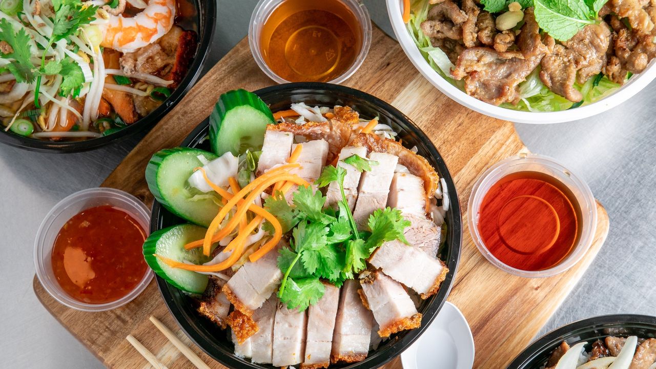 Crackling Pork with Rice