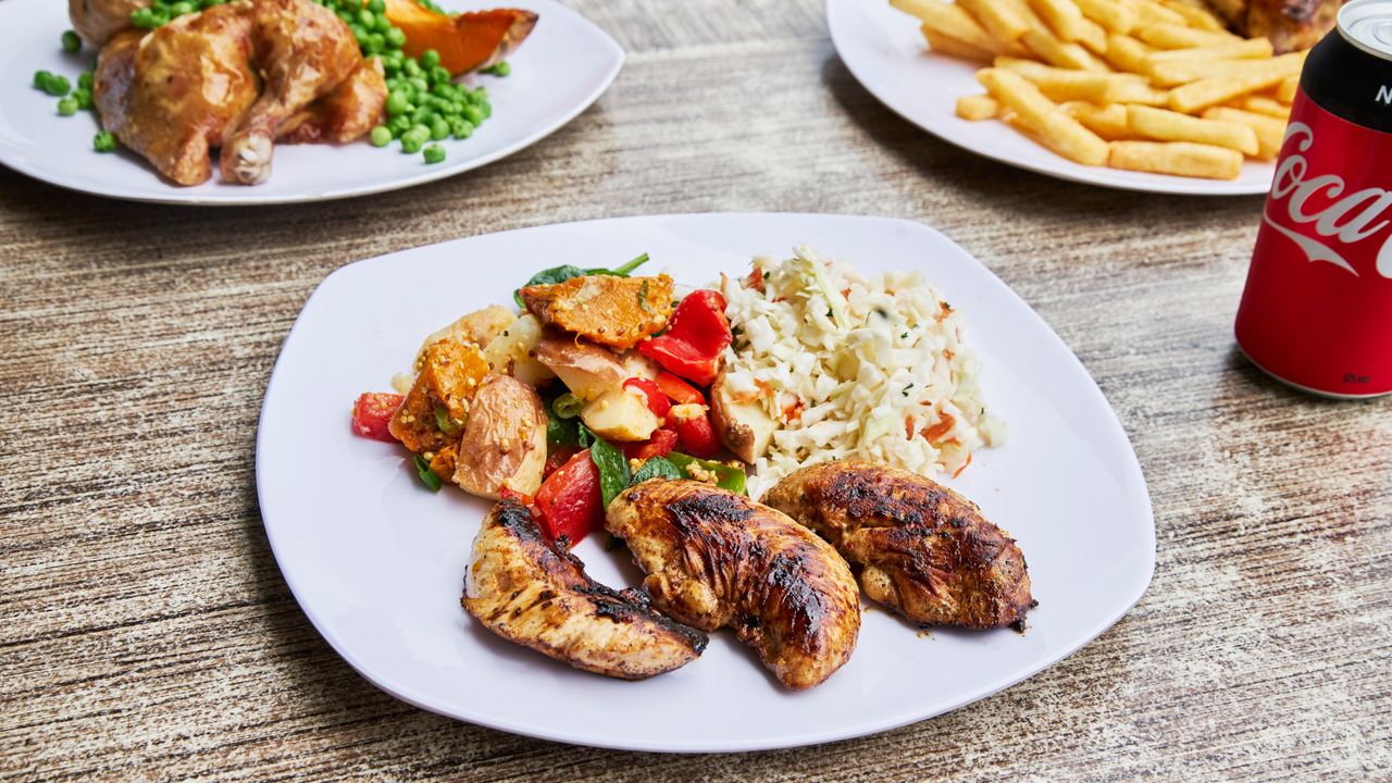 3 Grilled Tenderloins and Salad