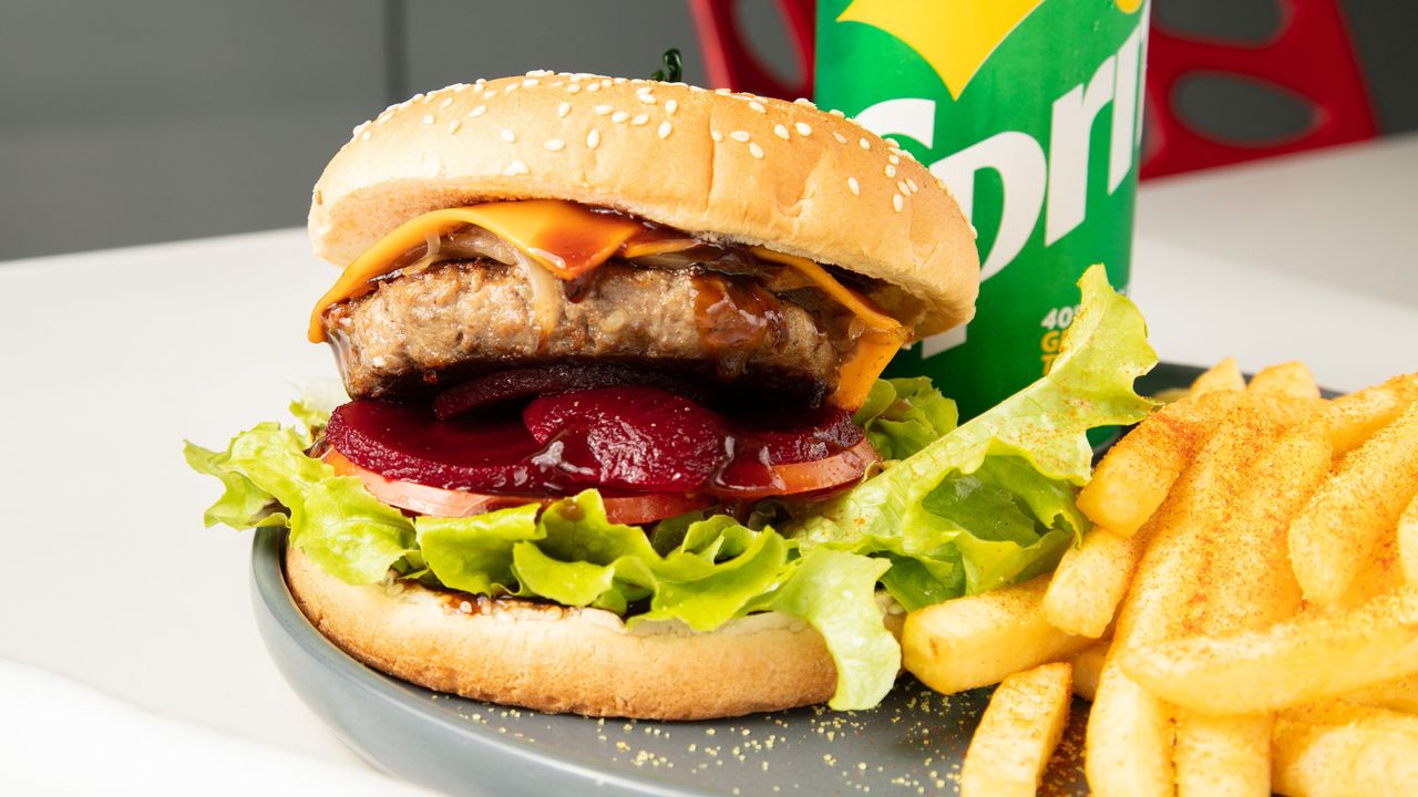 Old School Beef Burger