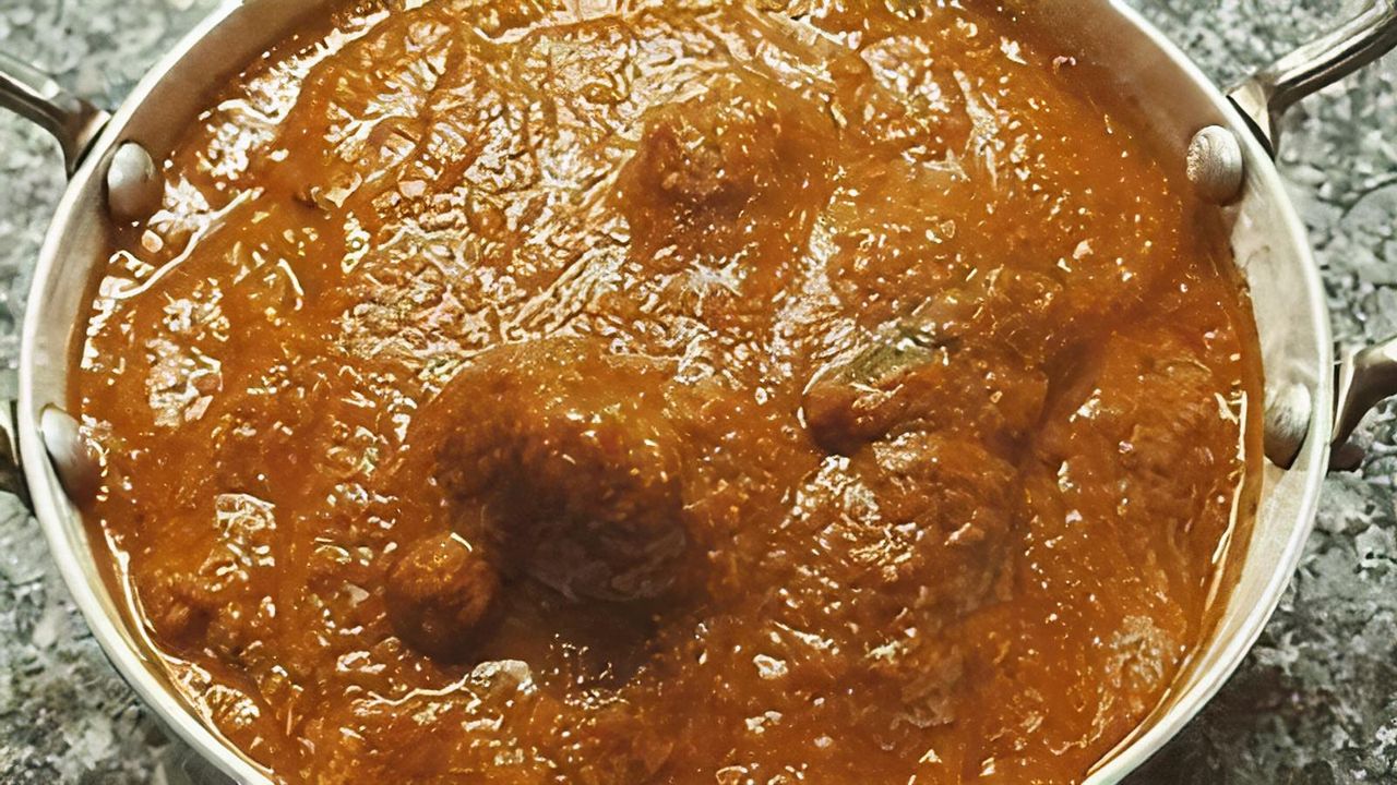 4. Beef Madras