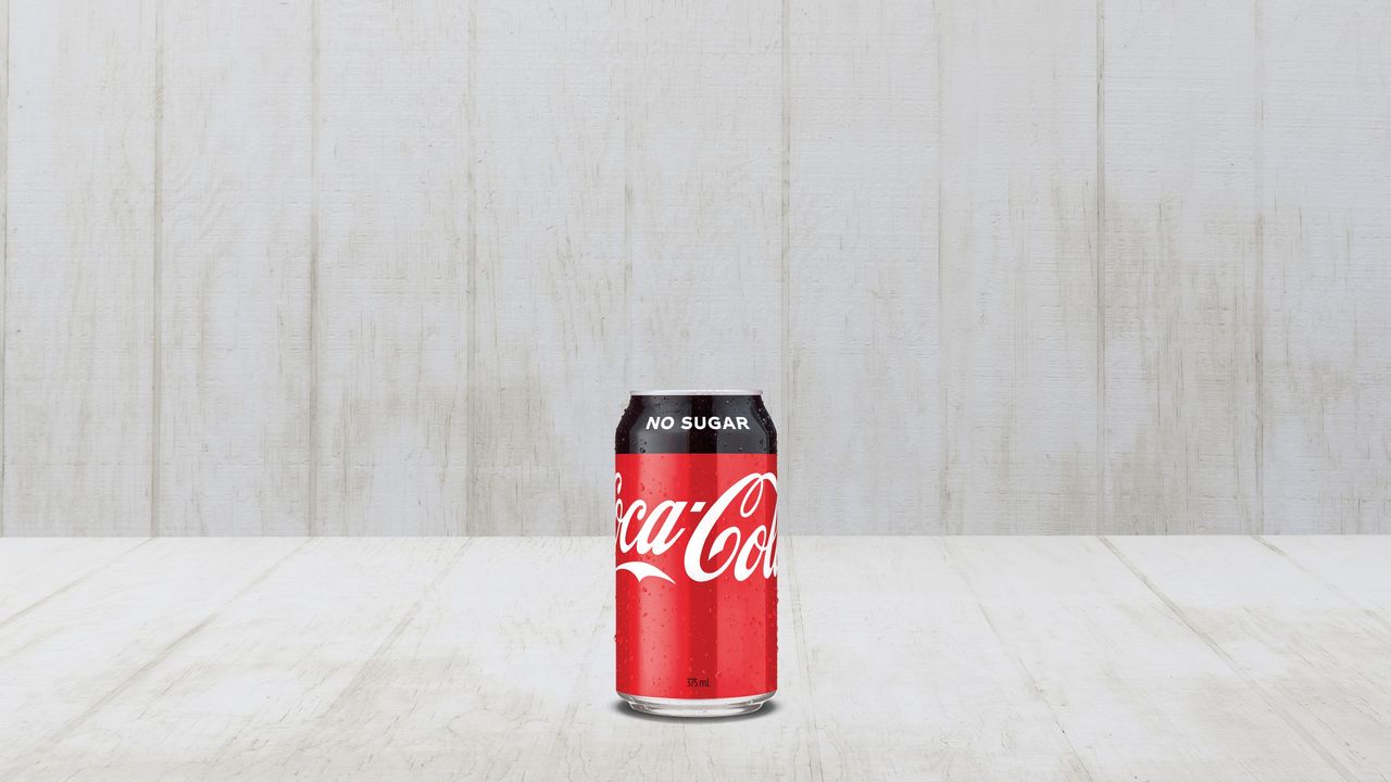 Coca-Cola No Sugar 375ml Can