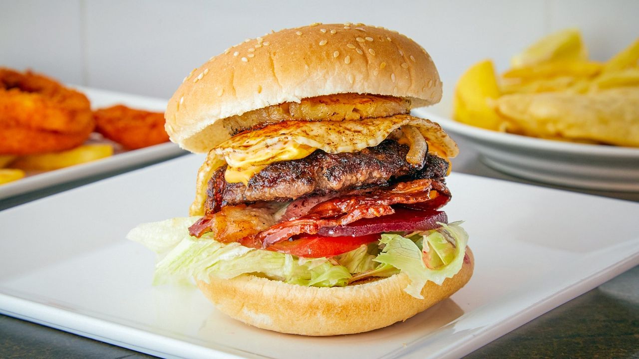 Hamburger with the Lot