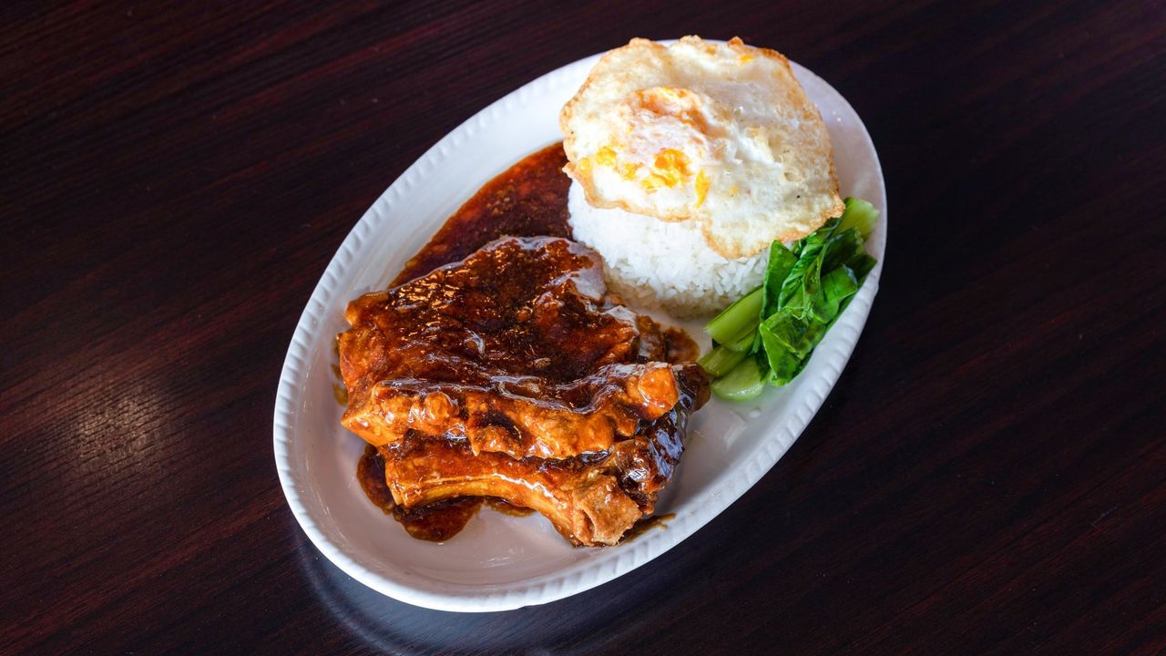 Pork Chops & Fried Egg