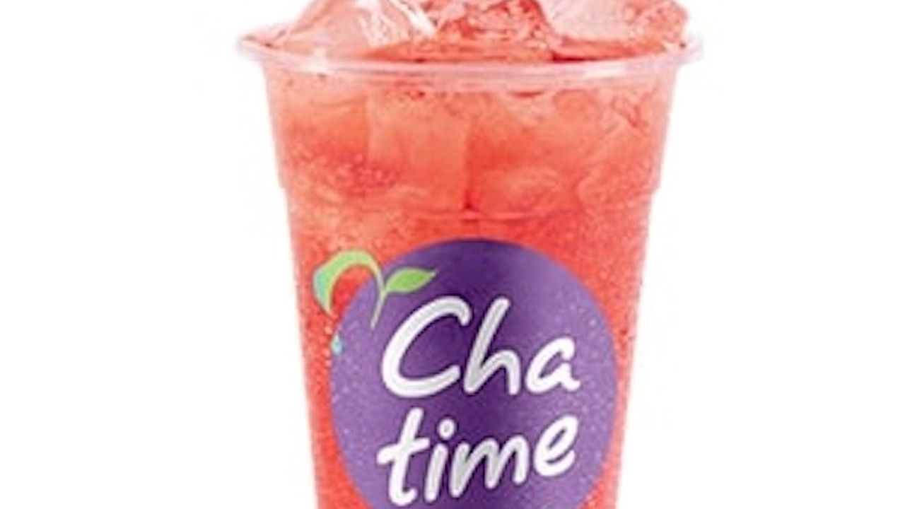 Strawberry Lightly Sparkled Green Tea (L) 1181 kJ (GF) (VG)