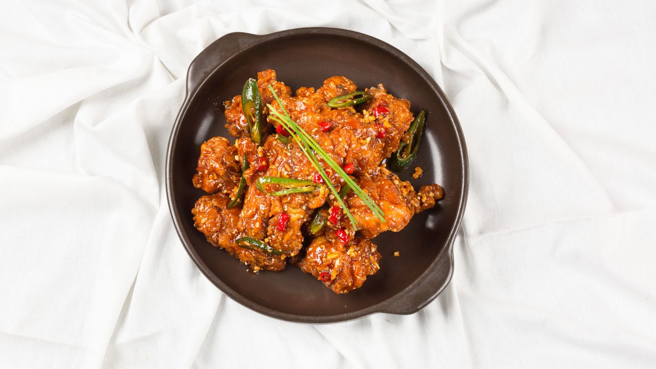 Dak Gangjeong (Spicy)