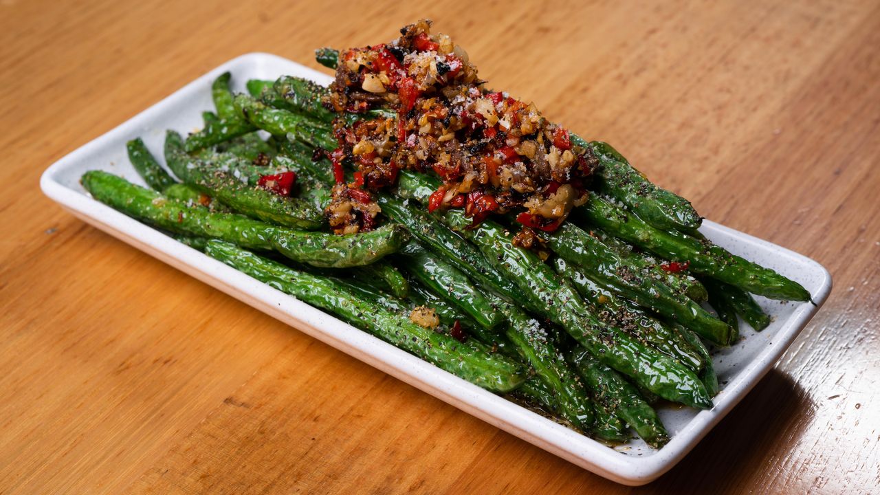 Green Beans, Chilli, Garlic, Anchovy