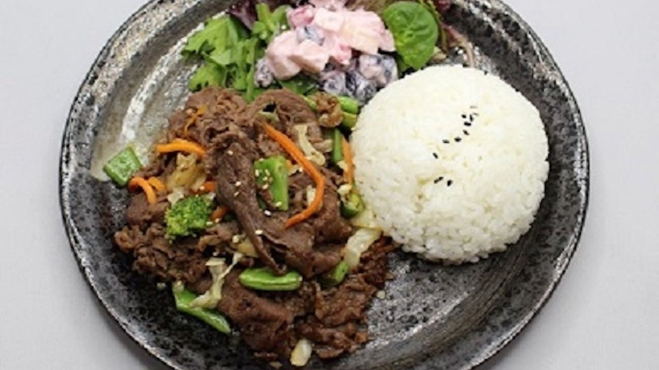 Teriyaki Beef Slice (Bulgogi) Meal