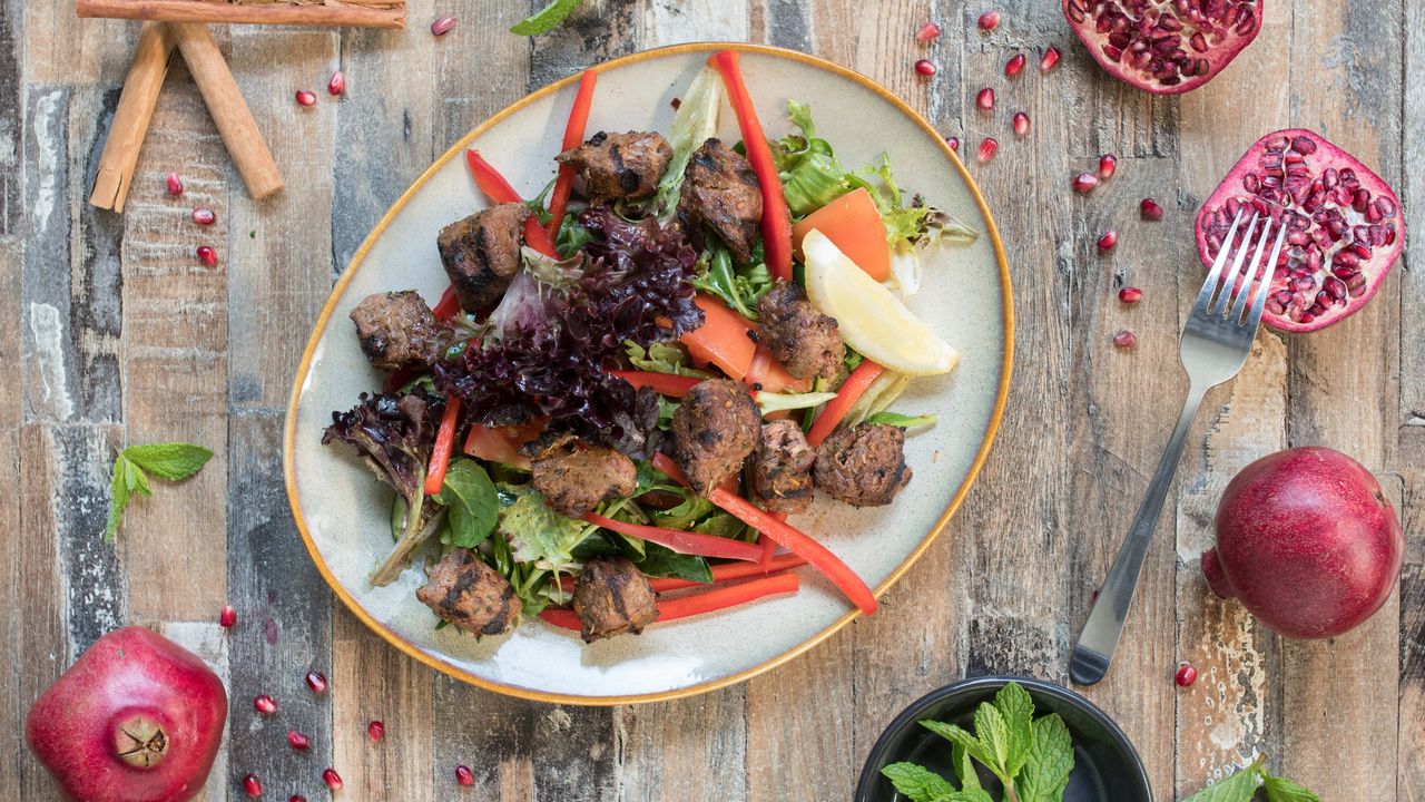 Grilled Lamb Salad (GF)