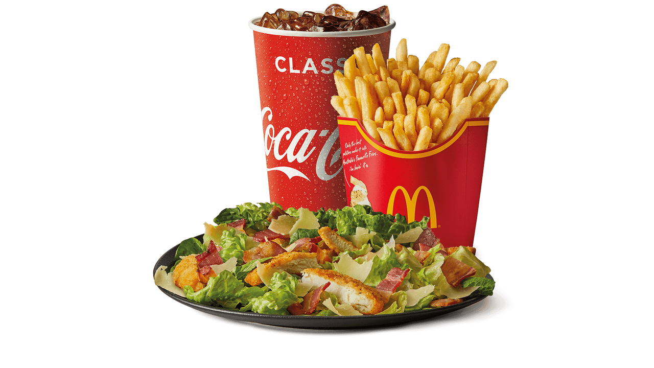 Crispy Chicken Caesar Salad