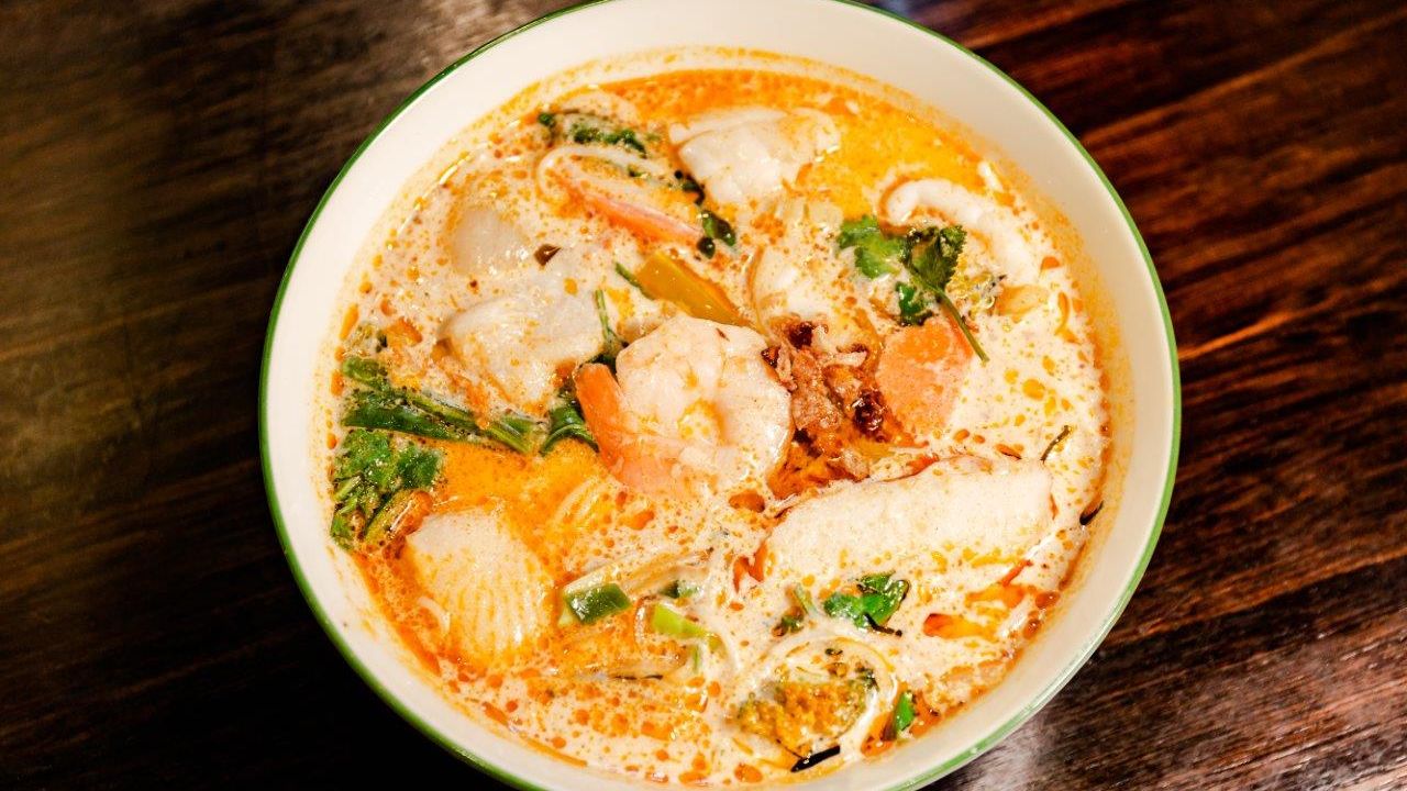 Curry Laksa Noodle Soup